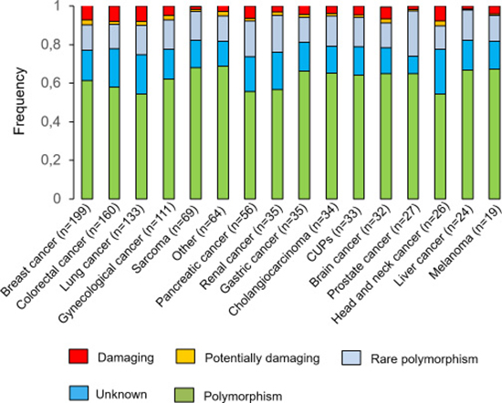 Figure 1: Variants identified by NGS.